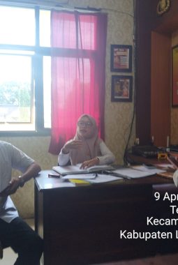 Tindak Lanjuti Dugaan Suap Izin Tower, Ormas GML-IB Sambangi Polres Lampung Timur