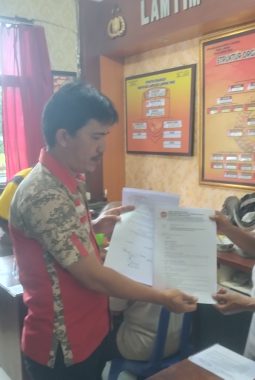 Duga Ada Suap Izin Tower Radio, DPD GML-IB Lampung Timur Resmi Lapor ke Polres