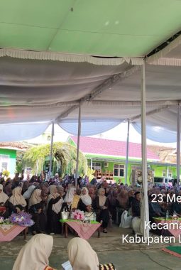 Penuh Haru dan Khidmat, MTsN 1 Lampung Timur Lepas 278 Siswa dan Wisuda Tahfidz Angkatan ke-32
